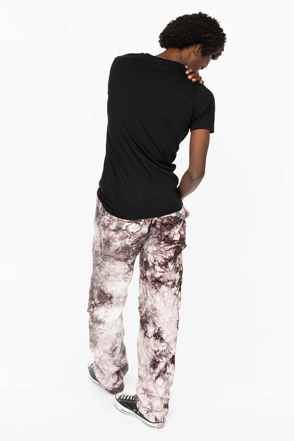 ORIGINAL ROBIN??S JEAN CALL OF DUTY CARGO PANTS IN CRYSTAL TIE DYE PURPLE Year Round