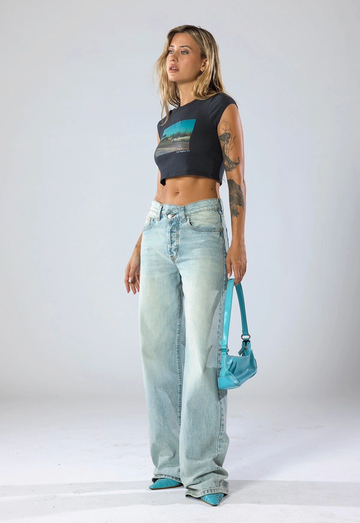 Comfy Ease Oversized Jean / Seattle Blue