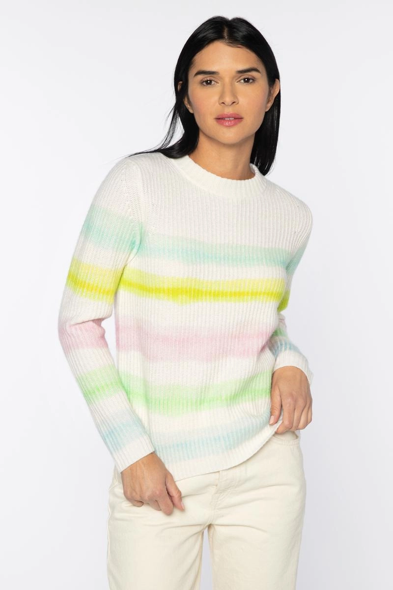 Painted Stripe Crew Sleek Layers