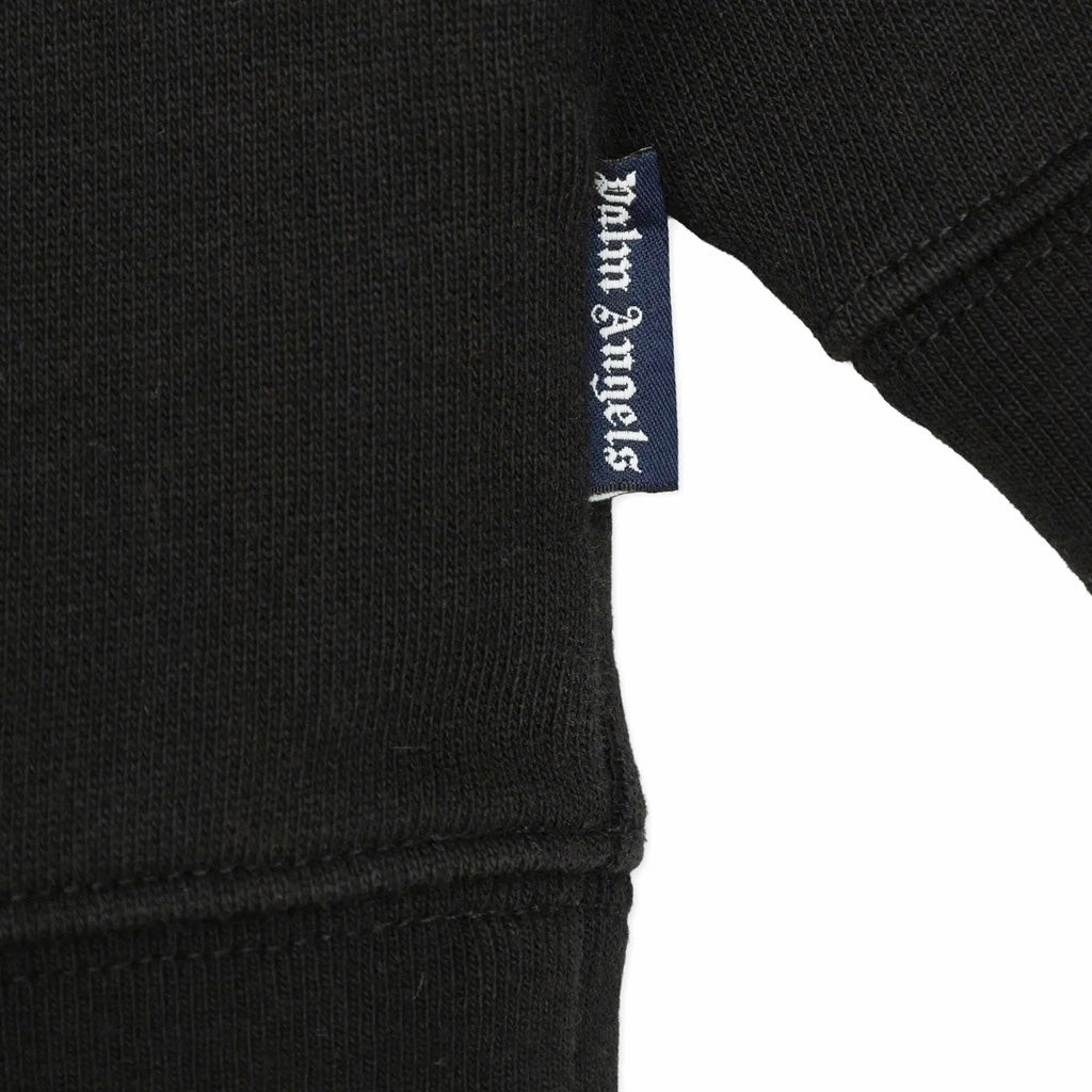 AbrasionResistant Finish BlendMaterials Palm Angels Kids Blurred Logo Regular Hoodie