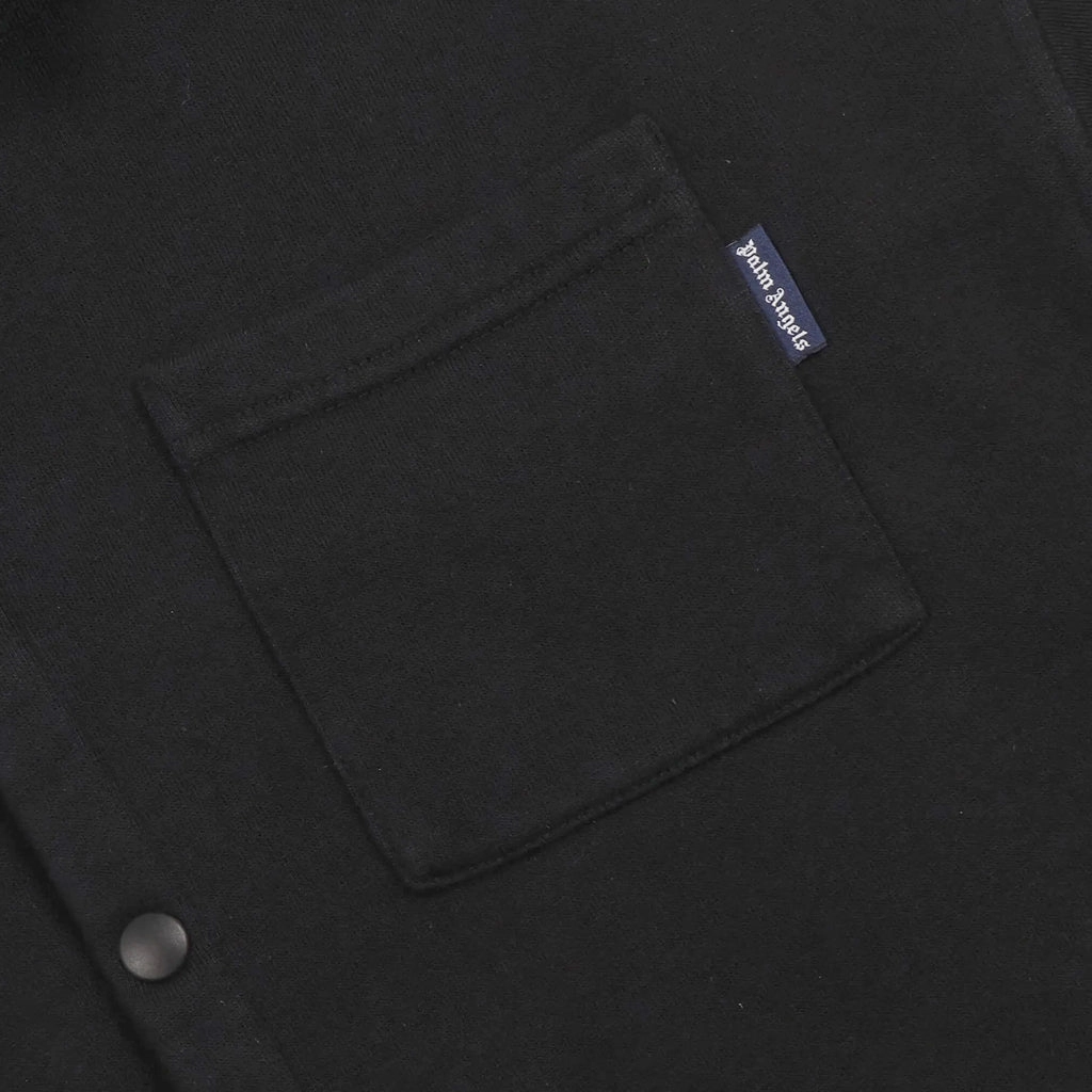 Palm Angels Kids Classic Logo Hoodie Organic Cotton Fiber AntiPill Texture