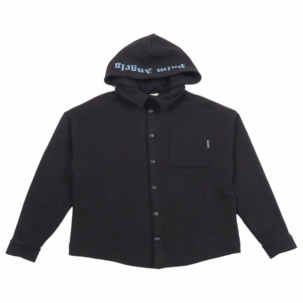 Athletic Look Palm Angels Kids Classic Logo Hoodie