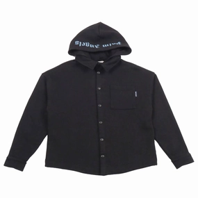 Athletic Look Palm Angels Kids Classic Logo Hoodie