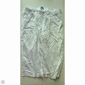Durable Stitching NonChafingLegs Pants Chinos & Khakis By Tahari By Arthur Levine In White, Size: 2x