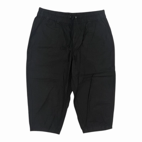 Tagless Labeling ElasticCuffs Pants Cropped By Lane Bryant In Black, Size:2X