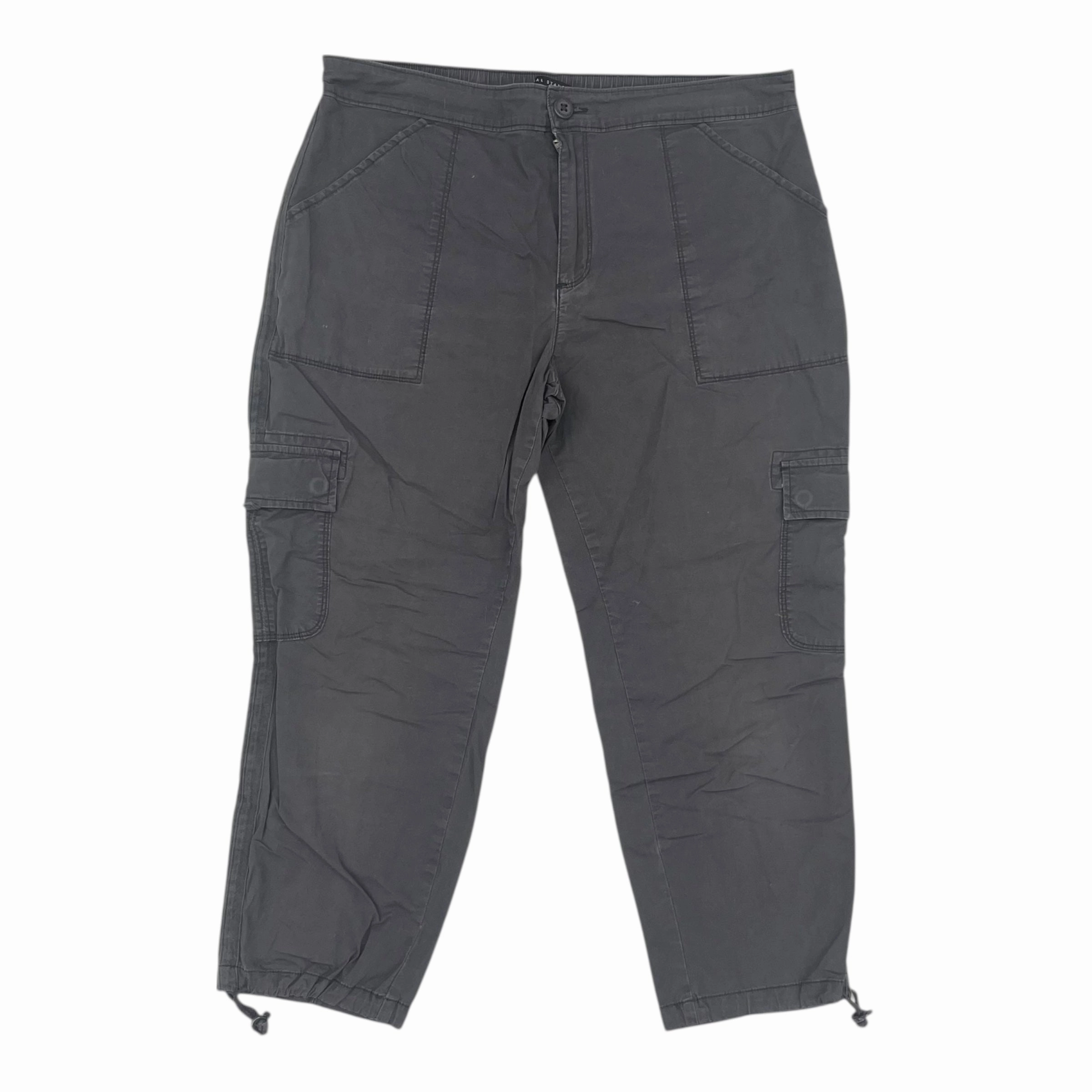 ThermalInsulation Pants Cropped By Social Standard By Sanctuary In Grey, Size:Xl