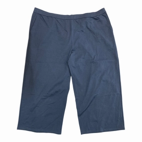 Comfortable Fit Wear Water resistant coating Pants Designer By Eileen Fisher In Grey, Size:3X