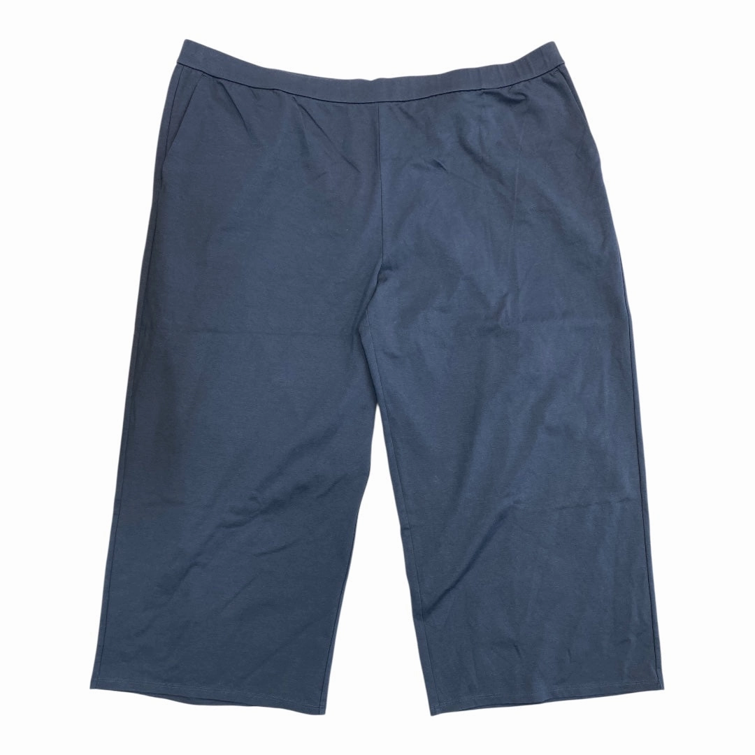 Comfortable Fit Wear Water resistant coating Pants Designer By Eileen Fisher In Grey, Size:3X