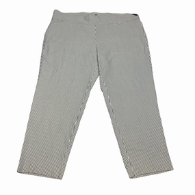 Pants Dress By Anne Klein In Blue & White, Size:3X Essential Comfort Wear Comfy Motion