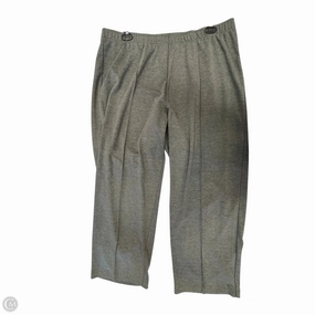 DoubleLayeredFabric Perfect Movement Pants Dress By Cathy Daniels In Grey, Size: 3x