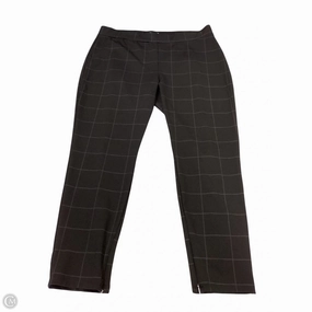 Stain Repellent Coating Pants Dress By Ellen Tracy In Black, Size: Xl