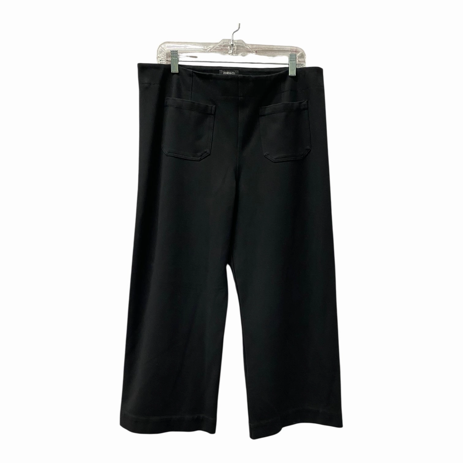 PANTS DRESS by JONES NEW YORK In BLACK, Size: 18 Temperature Regulating Comfortable Fashion