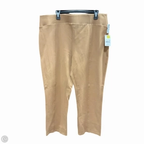 Pants Dress By Ophelia Roe In Tan, Size: 2x Quick Dry Fabric Neutral Shade