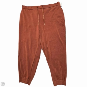Tough Build elastic waistband Pants Joggers By Jones And Co In Brown, Size: 3x