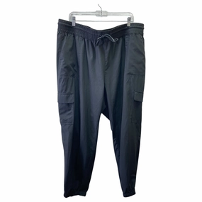 Pants Joggers By NEVER NOT HUSTLING In Black, Size:2X Stretching Fit