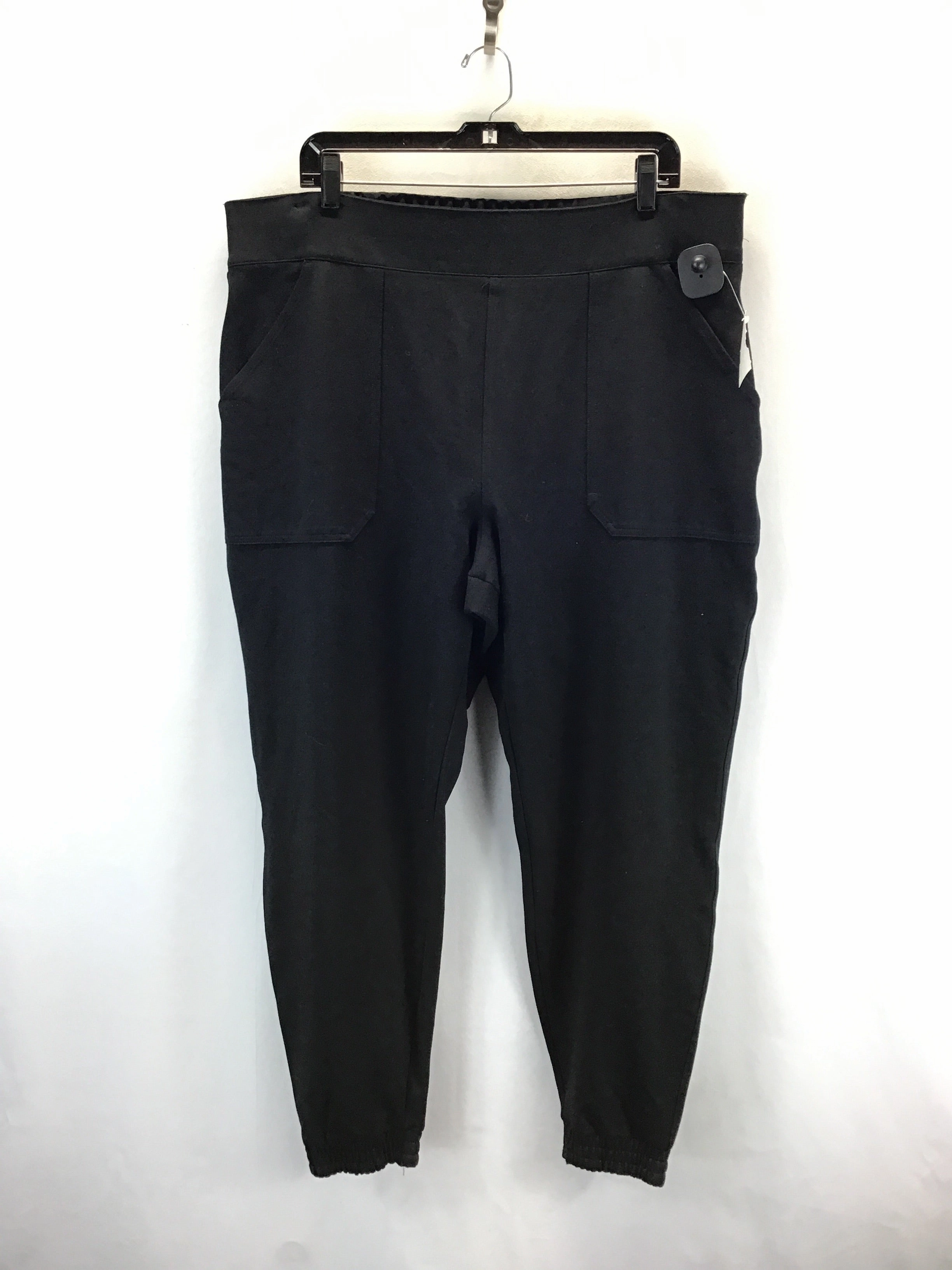 Pants Joggers By Spanx In Black, Size: 3x Active Comfort Fit