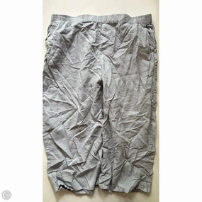 Pants Linen By Tahari By Arthur Levine In Multi-colored, Size: 2x Flexible Activewear Light Waist