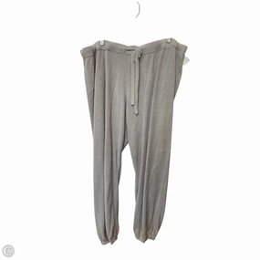 Pants Lounge By Barefoot Dreams In Grey, Size: 2x Non slip grip Sleek Fit