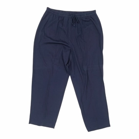 Pants Lounge By Clothes Mentor In Blue, Size:1X wrinkle free