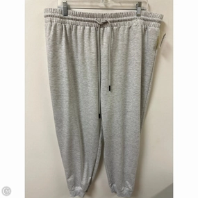 Core Basic Comfy Movement Pants Lounge By Clothes Mentor In Grey, Size: 2x