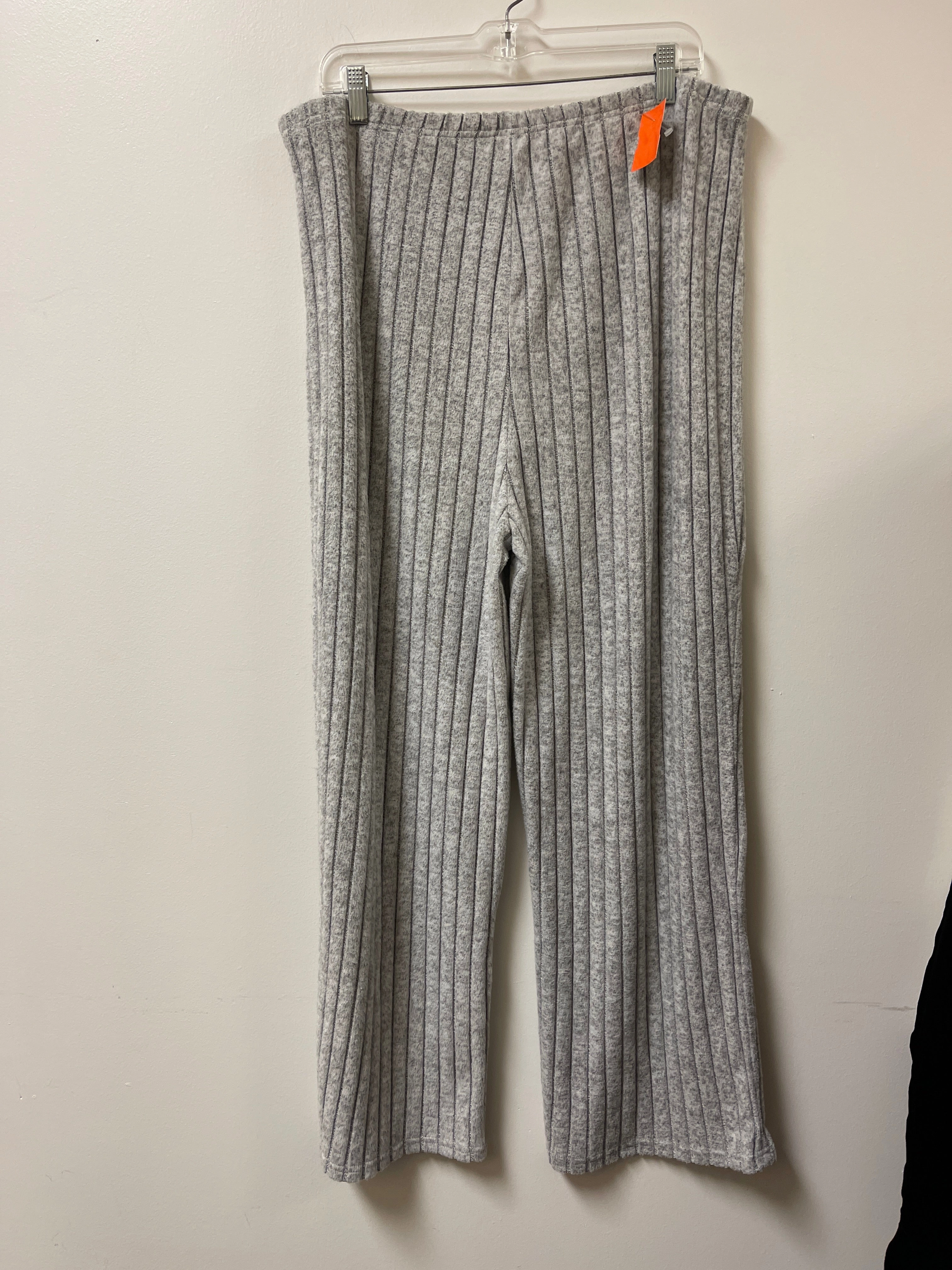 Pants Lounge By Clothes Mentor In Grey, Size: 4x Chilly Comfort Casual Active Wear
