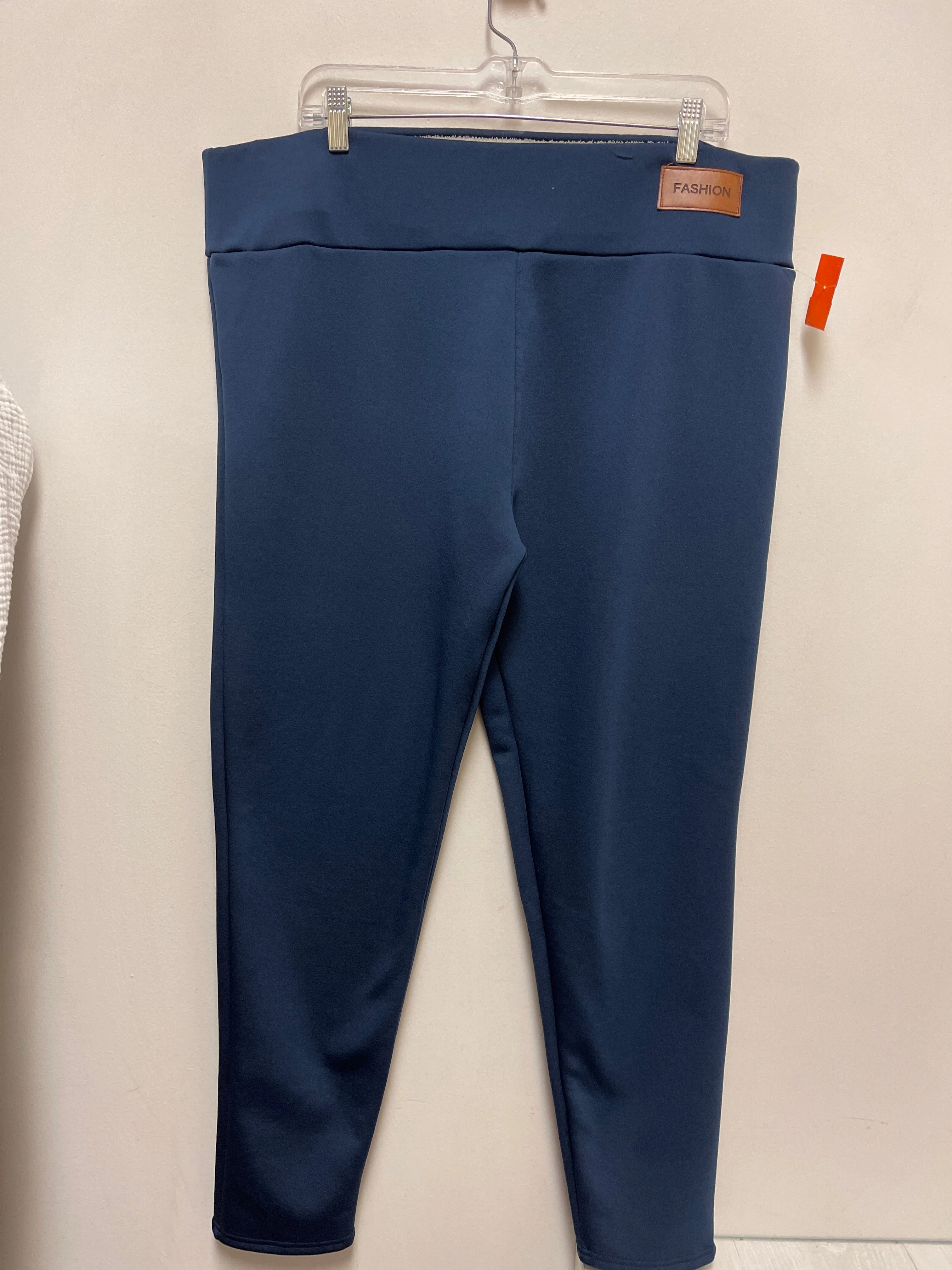 Pants Lounge By Clothes Mentor In Navy, Size: 4x Athletic Fit