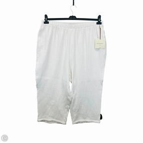 Pants Lounge By Cynthia Rowley In White, Size: 2x Street Inspired Wrinkle resistant fabric
