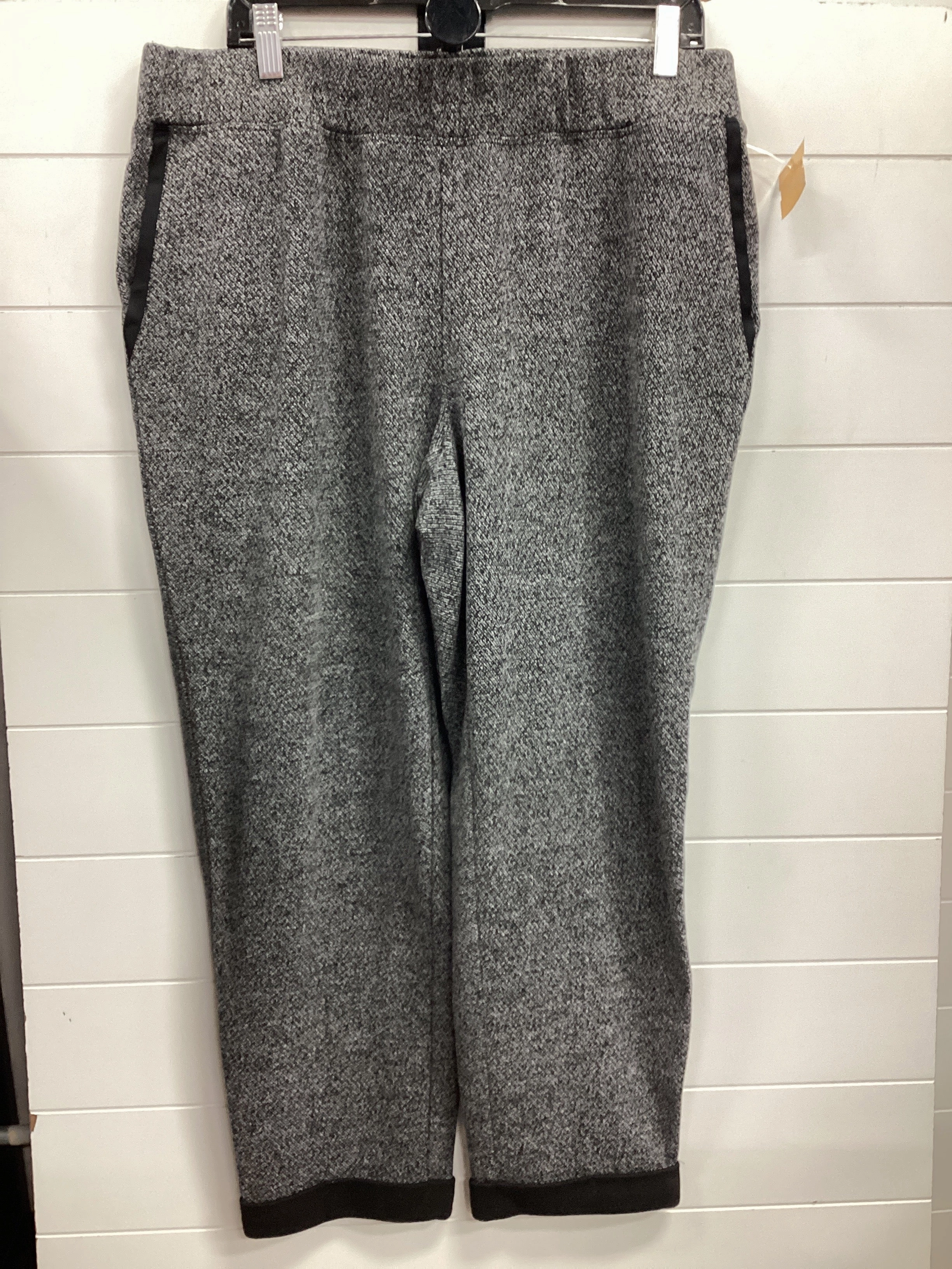 Pants Lounge By J. Jill In Black, Size:Xl Sport Flex Mesh Lined