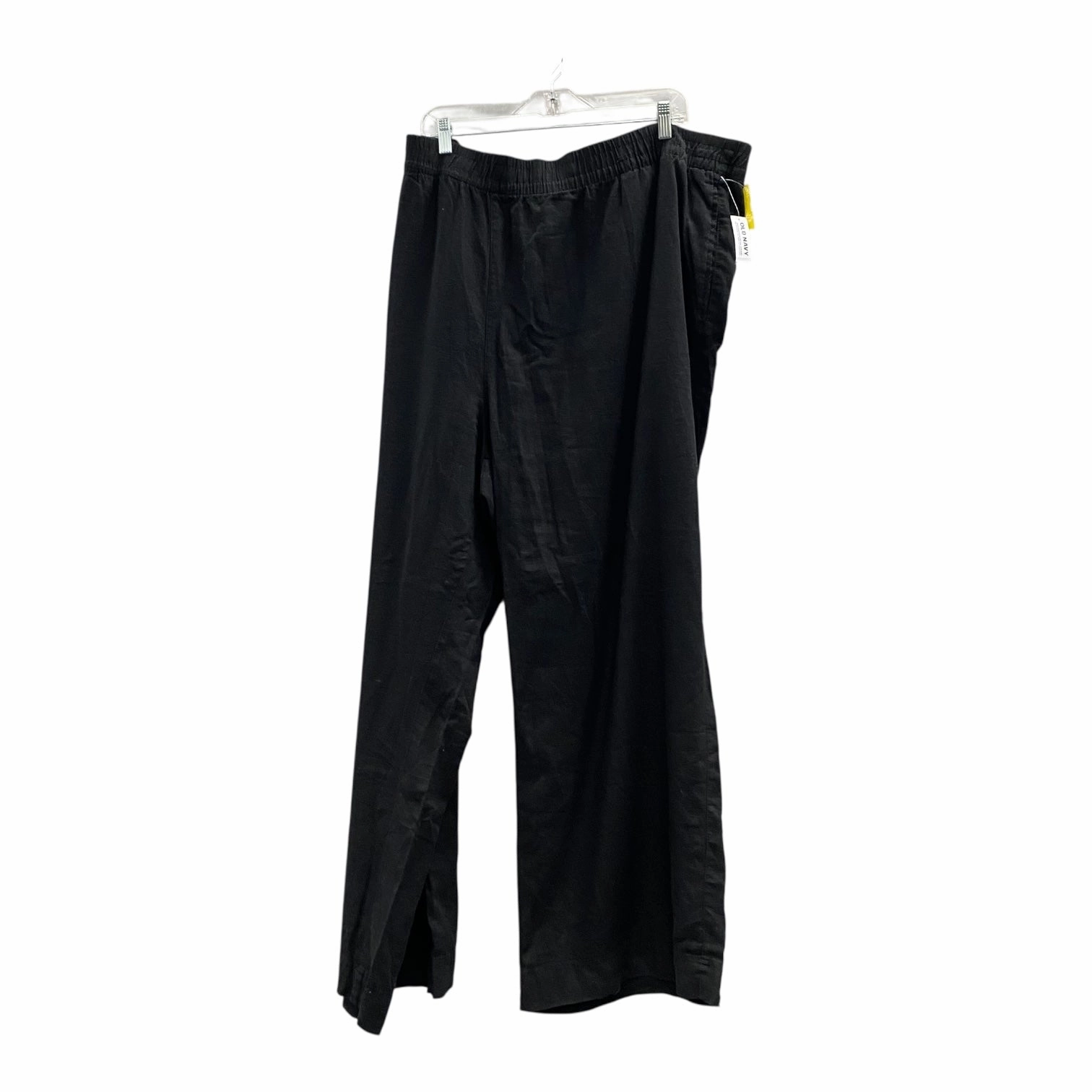 Pants Lounge By Old Navy In Black, Size:4X Breathable mesh