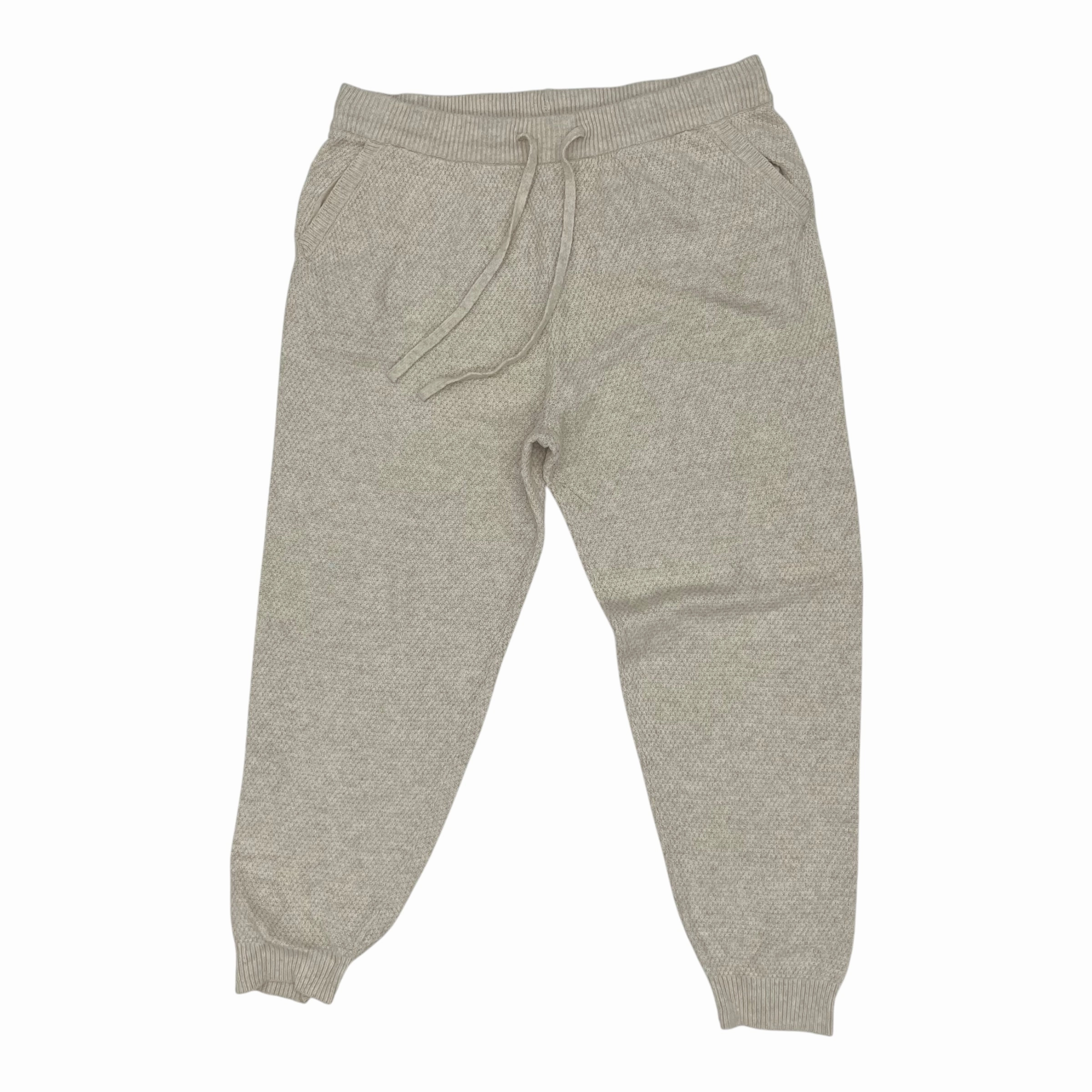 Pants Lounge By Stars Above In Cream, Size:Xxl Wide-leg cut Moisture Lock Technology