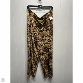On The Go Pants Other By Ashley Stewart In Animal Print, Size: 3x