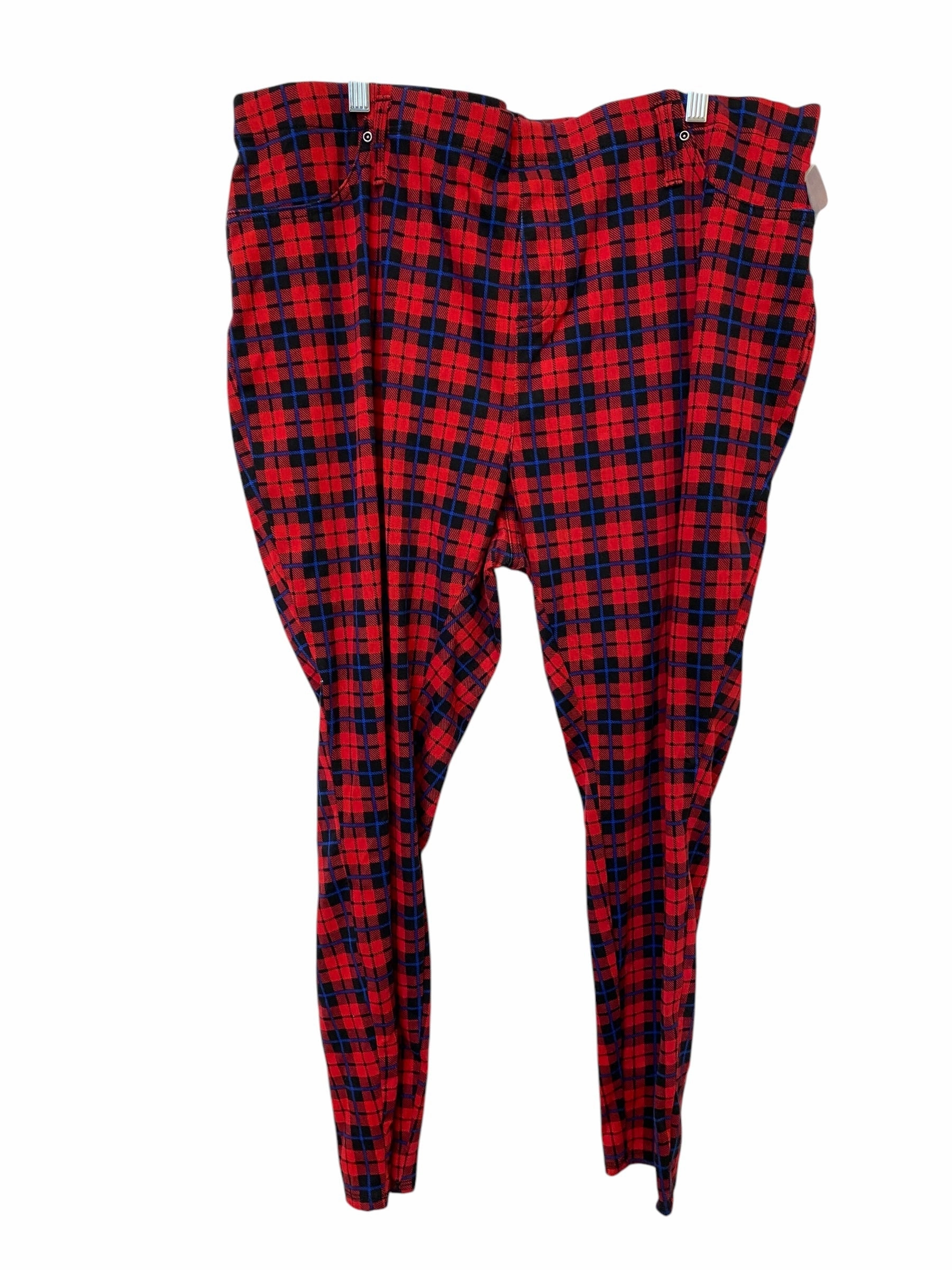 Pants Other By Terra & Sky In Red, Size: 2x Effortless Comfort Full Coverage