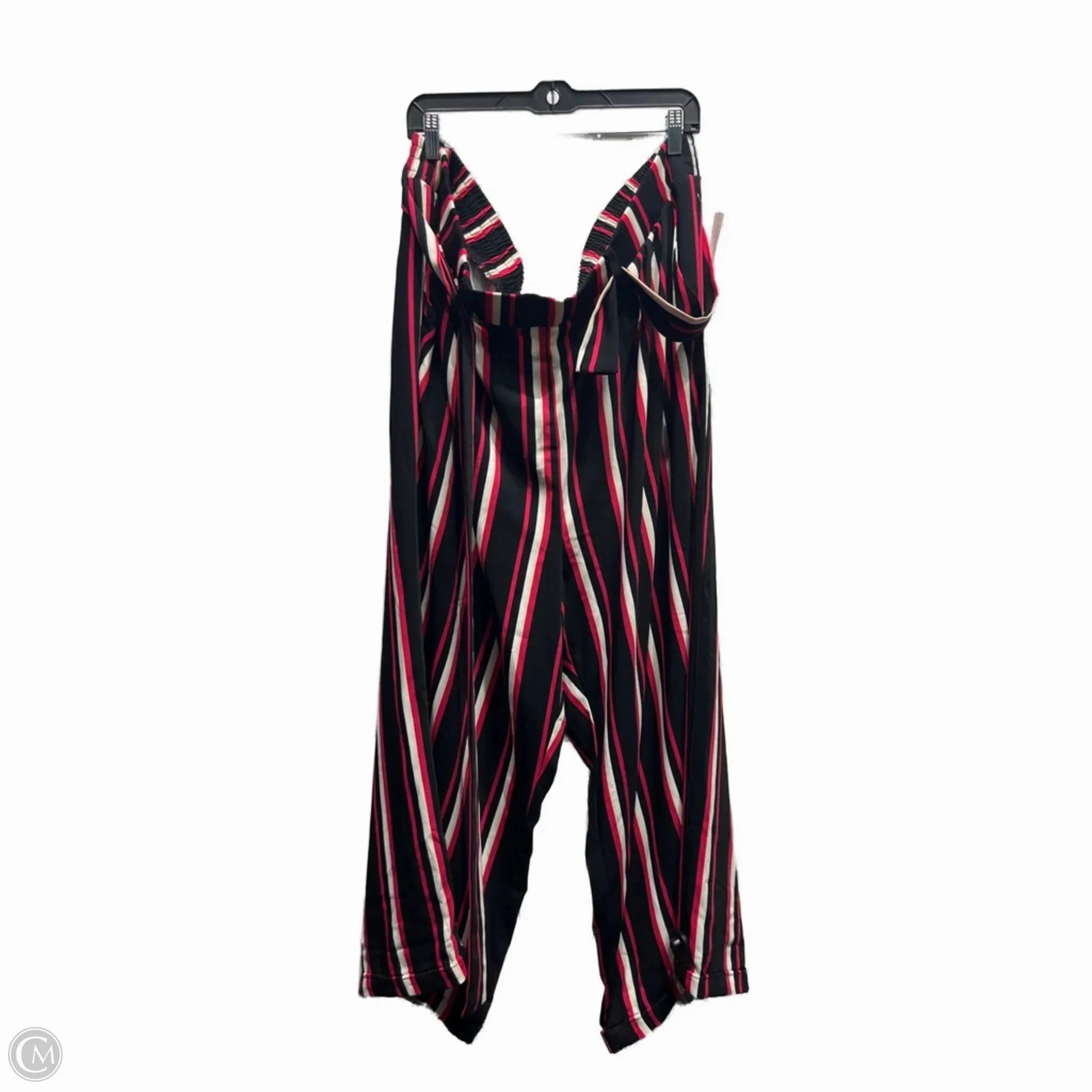 Perfectly Relaxed Smart Fit Pants Other By Torrid In Black & Pink, Size: 4x