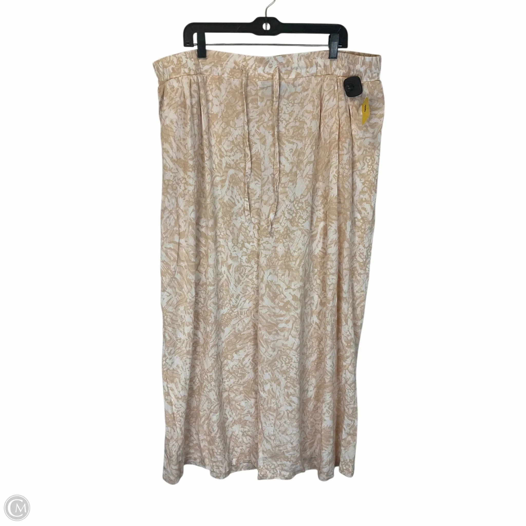 No Pinch Pants Other By Torrid In Tan & White, Size: 2x