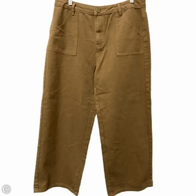 Hidden pockets Travel Ready Fit Pants Wide Leg By Altard State In Brown, Size: Xl