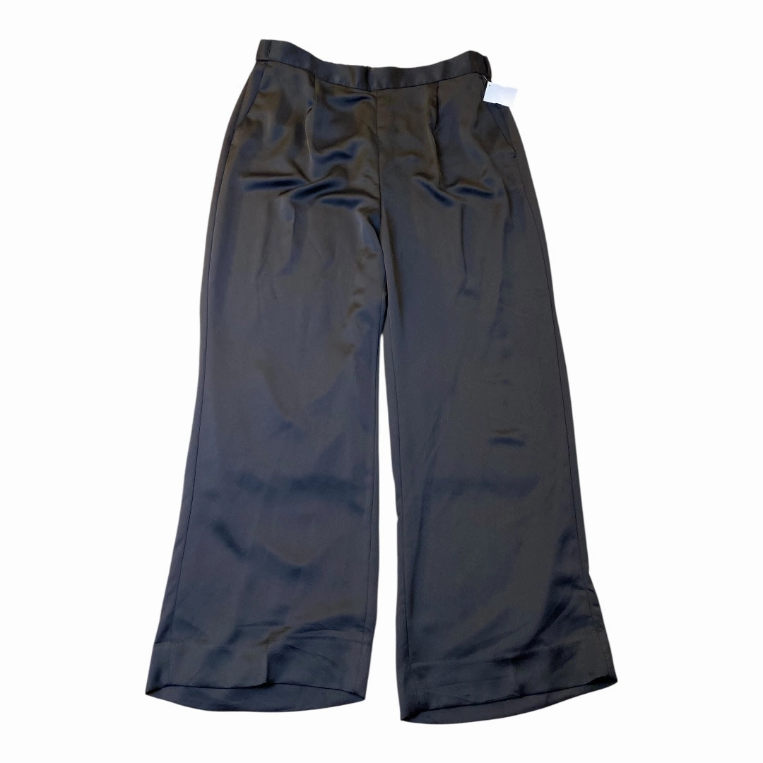 Padded hips Pants Wide Leg By Banana Republic In Black, Size:Xl