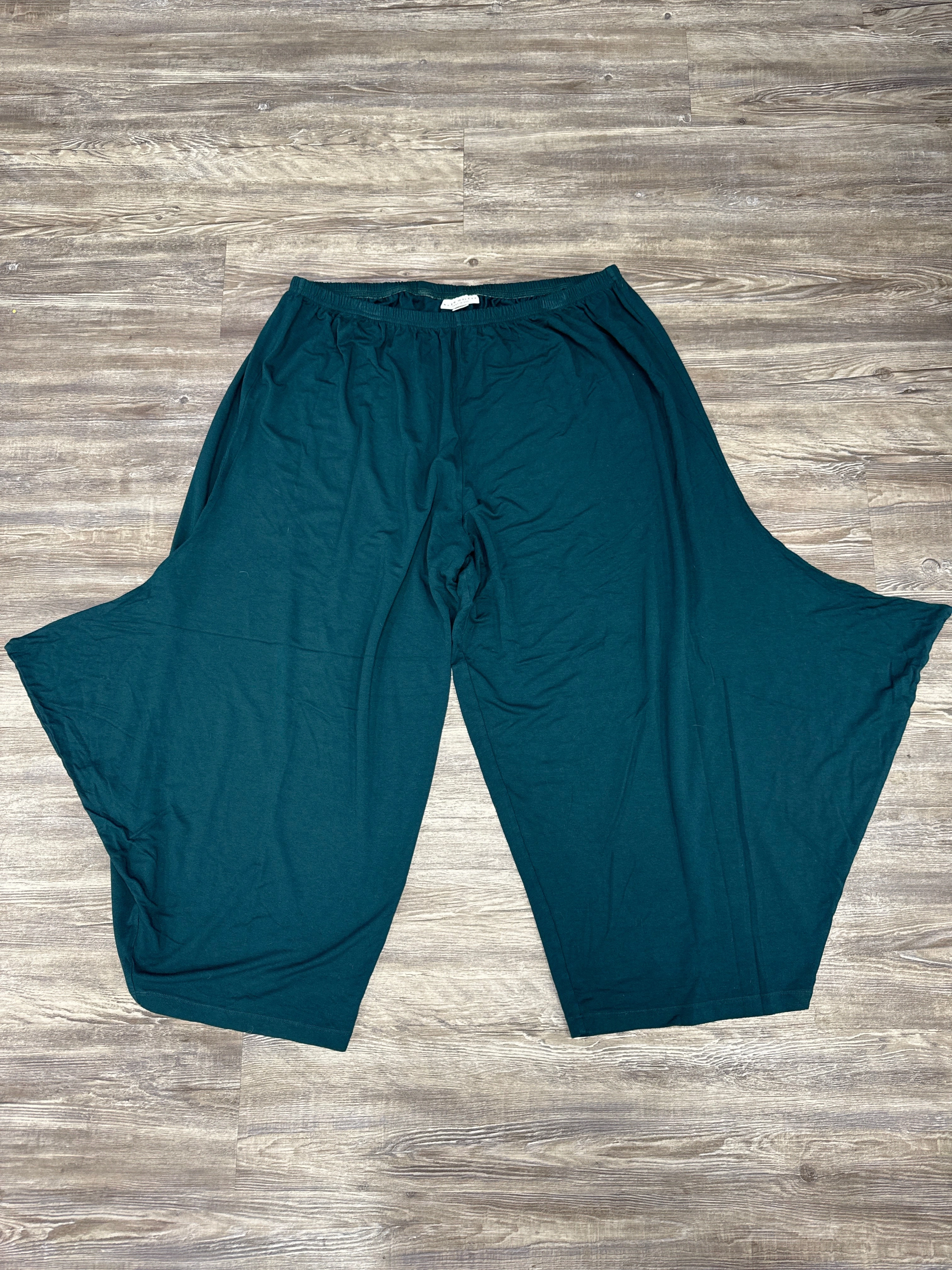 Pants Wide Leg By Bryn Walker In Teal, Size: 3x Everyday Comfort
