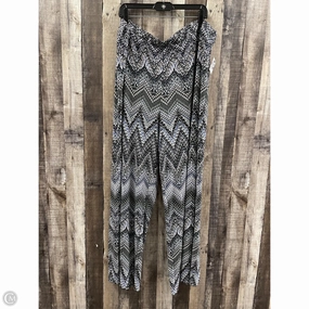 Water Repellent Coating Pants Wide Leg By Cato In Multi-colored, Size: 4x