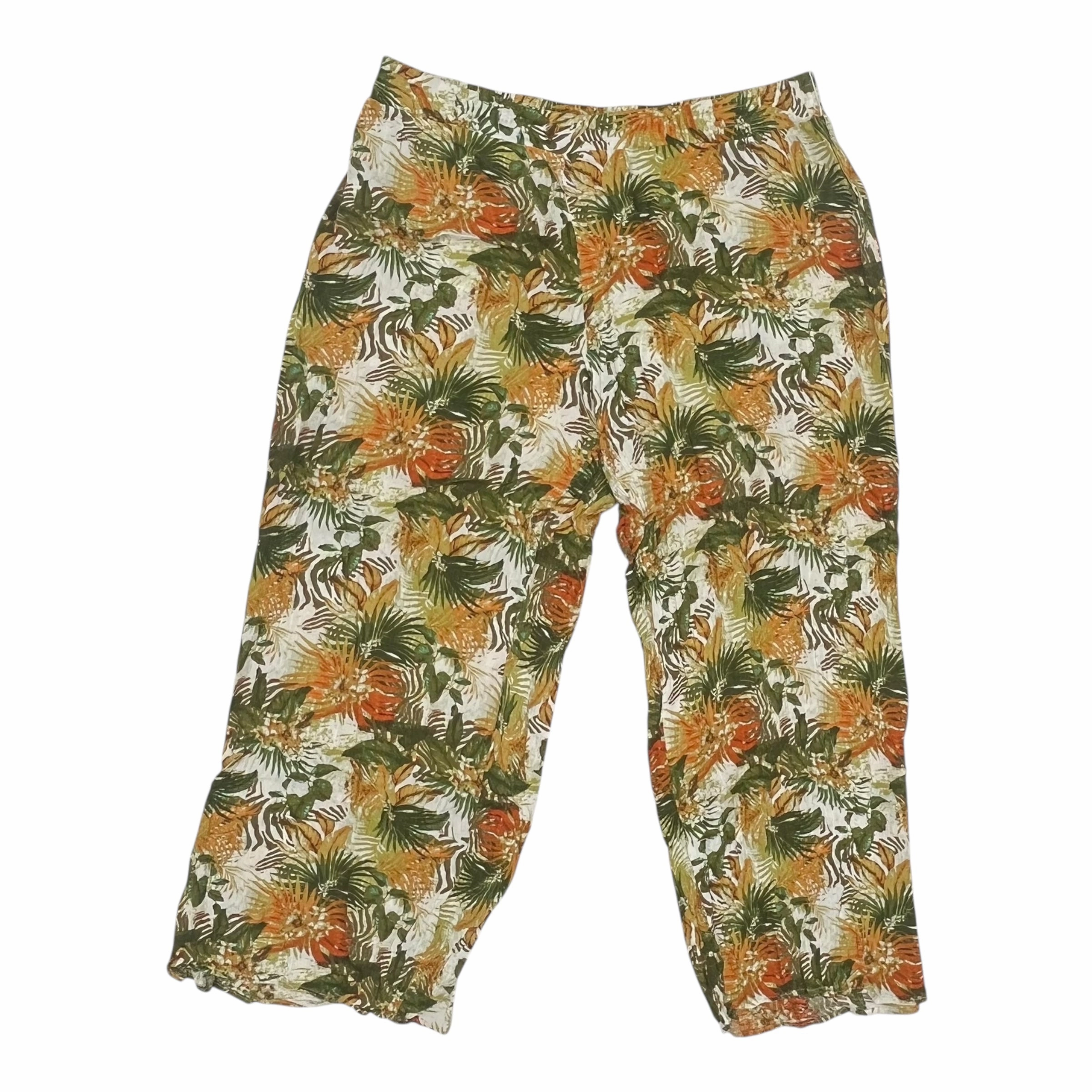 Pants Wide Leg By Cato In Multi, Size:2X Sporty Design