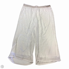 Pants Wide Leg By Jm Collections In White, Size: 3x All-Purpose Comfort