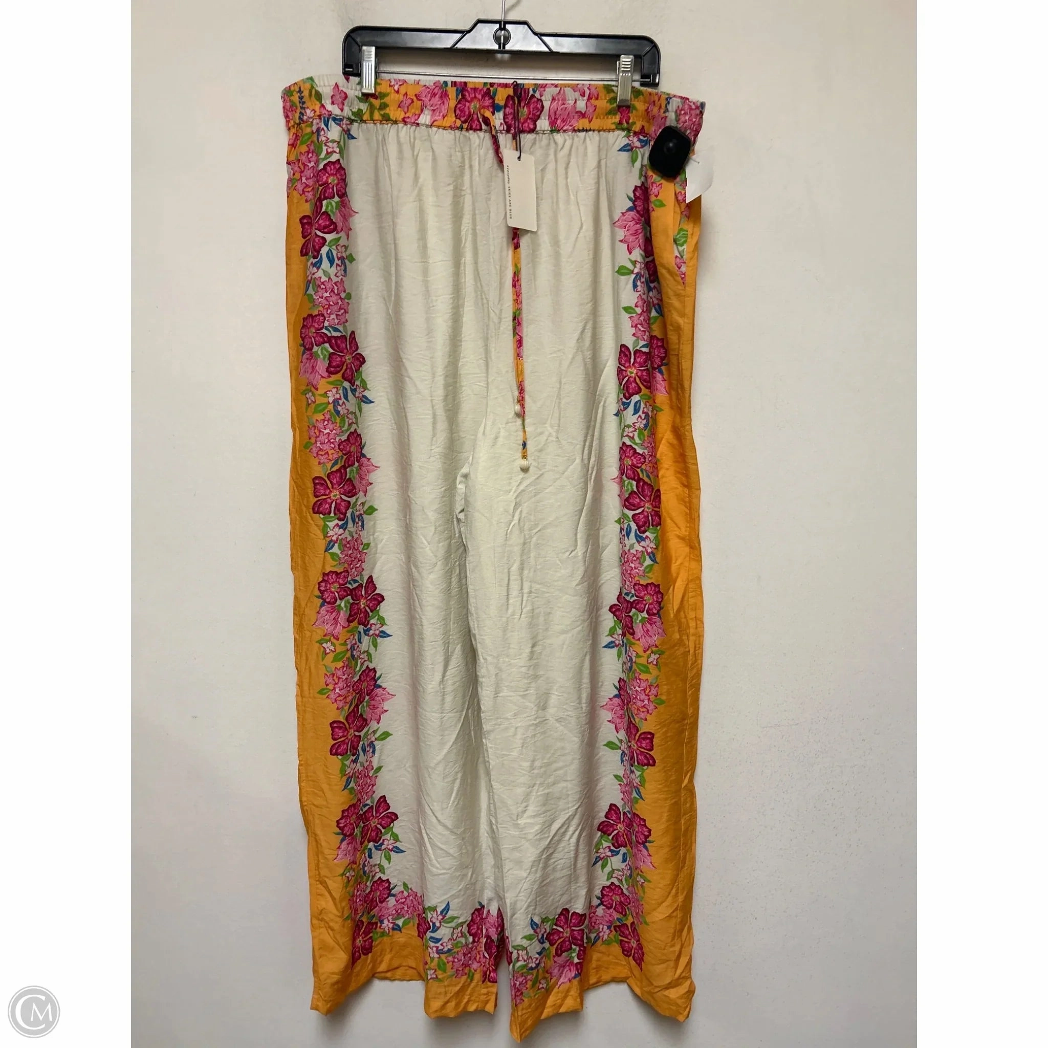 Pants Wide Leg By Skies Are Blue In Floral Print, Size: 2x Breathable Design Windproof coating