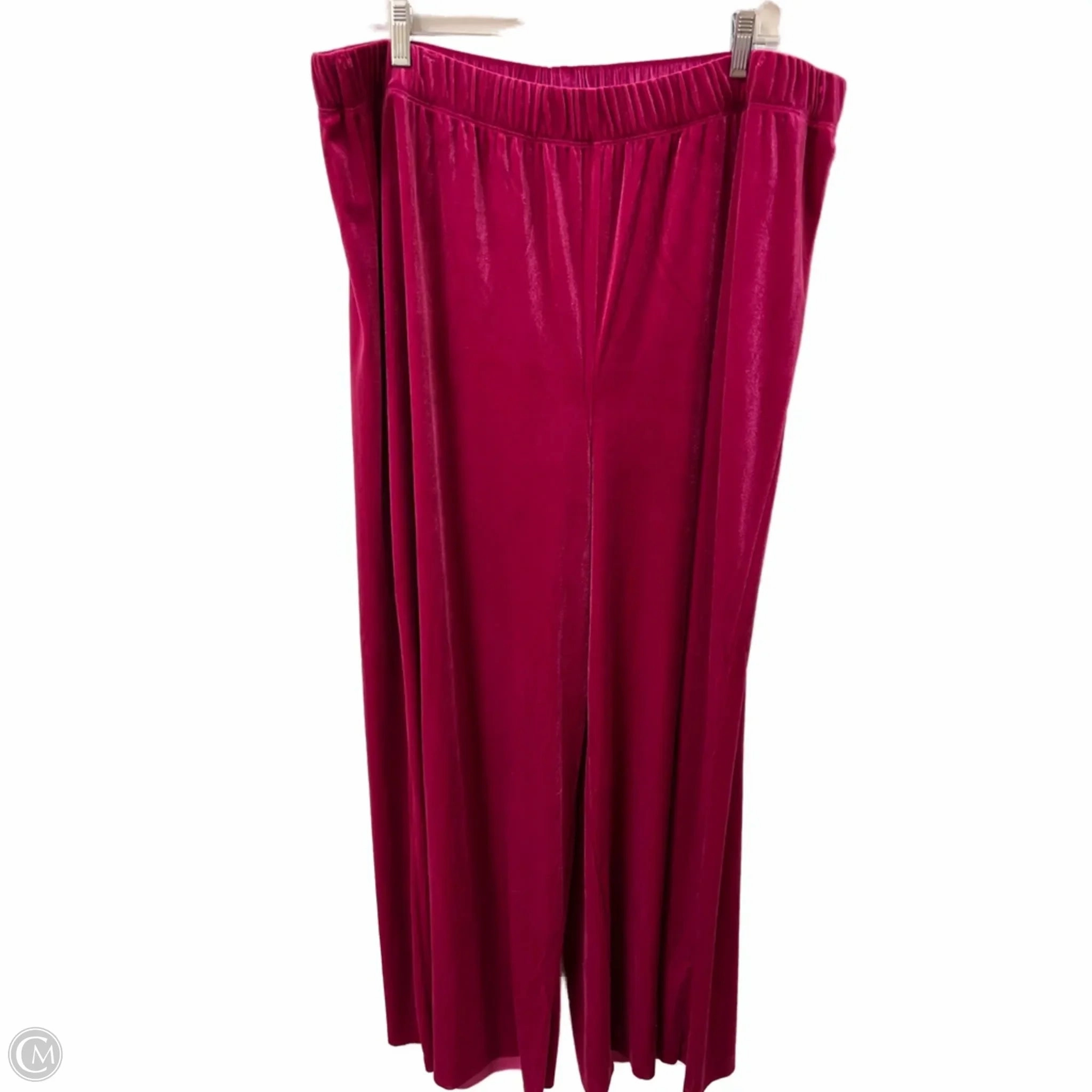 Pants Wide Leg By Zenana Outfitters In Pink, Size: 3x Stay Cool Stretchable Wear