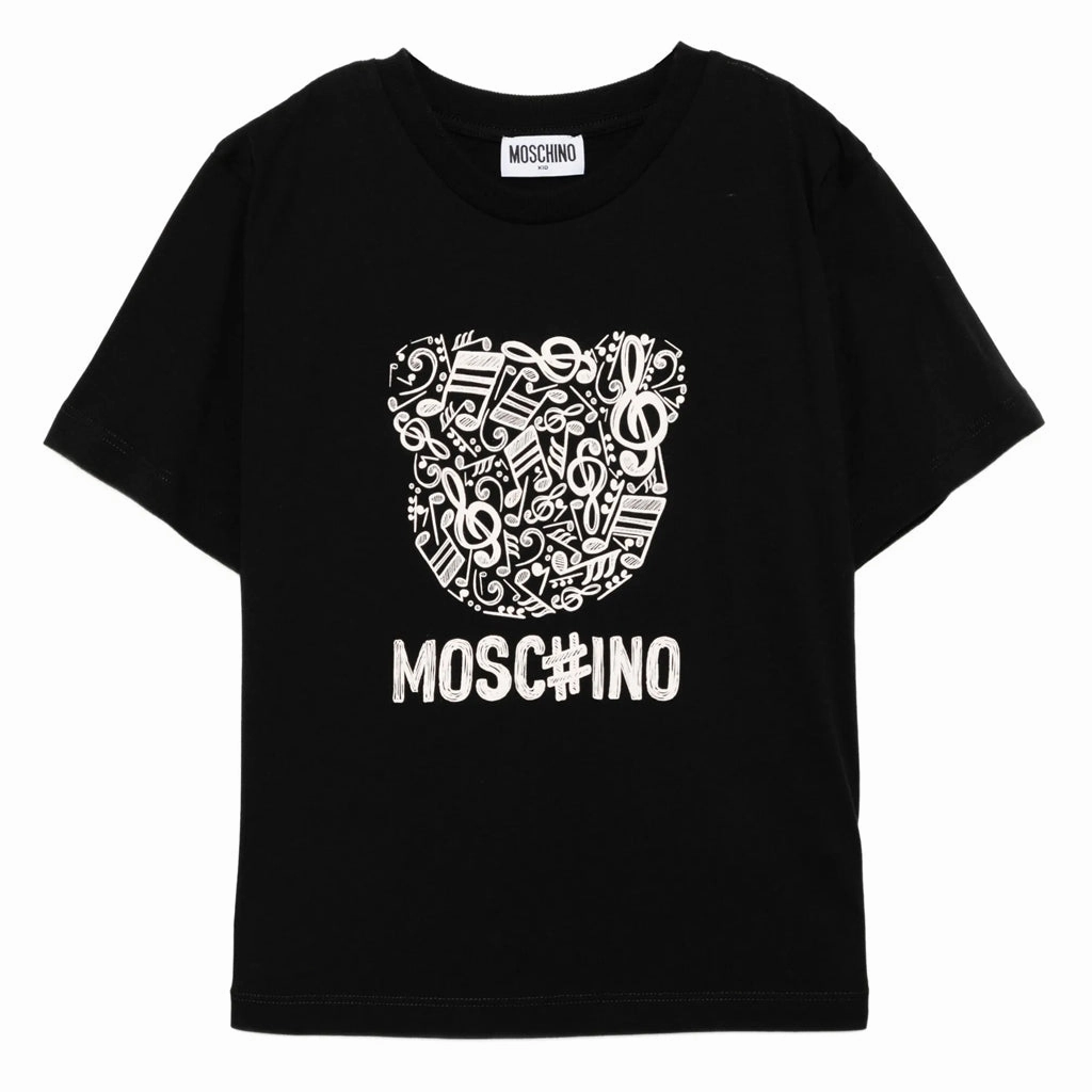 Moschino Kids Teddy Graphic Maxi T-shirt Relaxed fit style