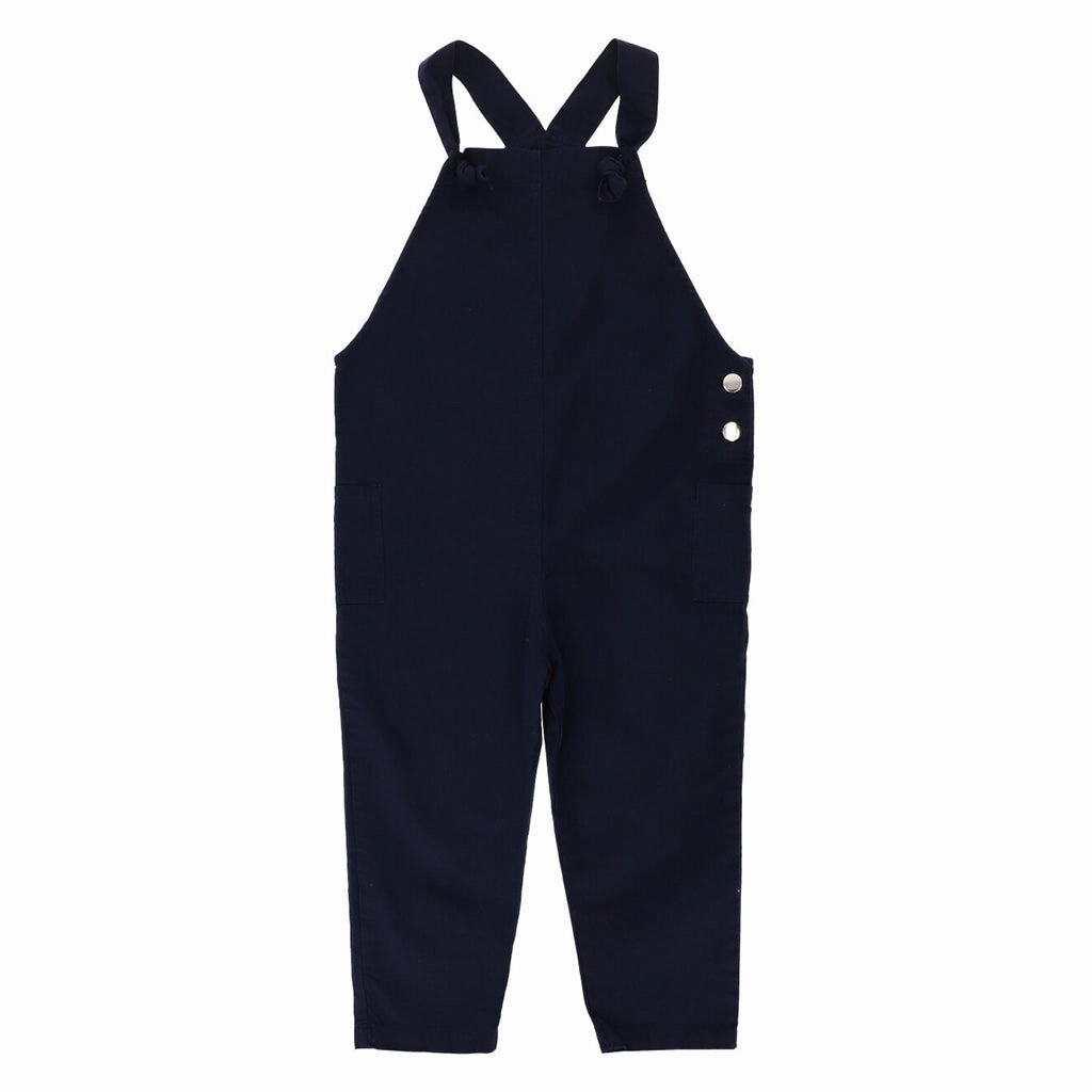 Patch Pocket Dungarees Flexible Hood Design