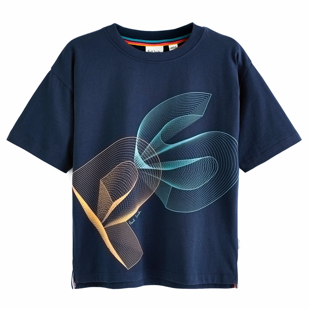 Paul Smith Junior PS Line Graph Tee Trendy Vibe