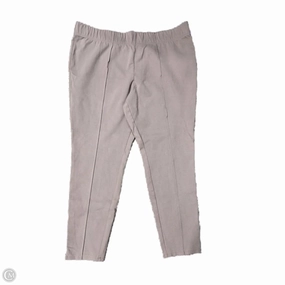 Sweat Wicking Lining Pants Cargo & Utility By Ava & Viv In Tan, Size: 2x
