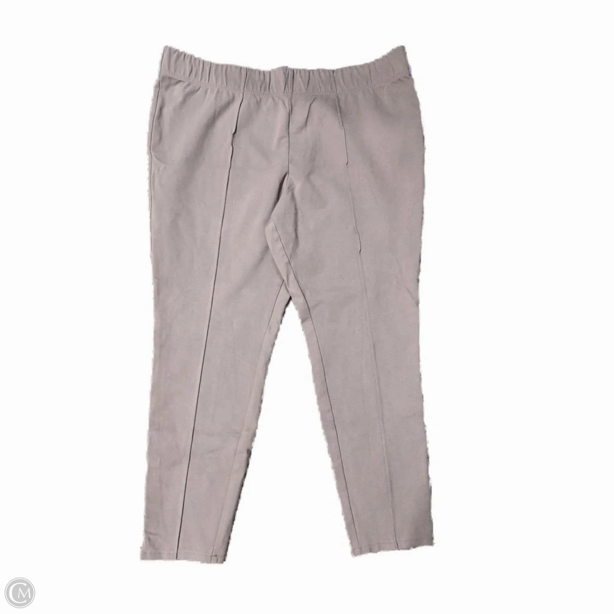 Sweat Wicking Lining Pants Cargo & Utility By Ava & Viv In Tan, Size: 2x