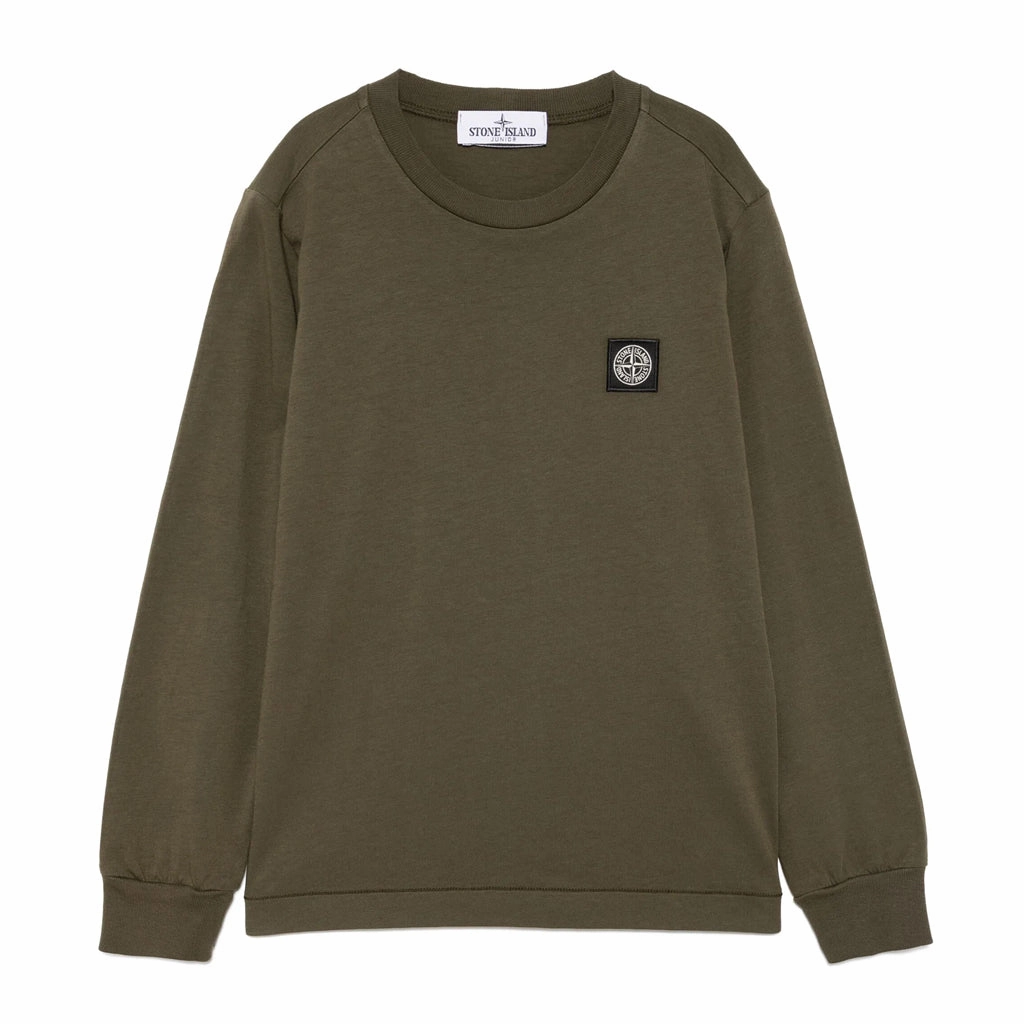 Stone Island Junior Long Sleeve T-shirt Fashion-Ready
