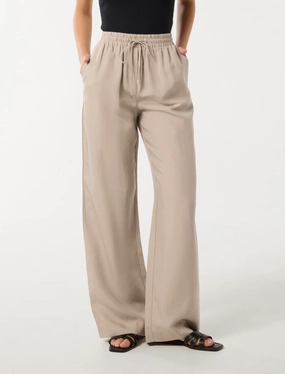 Phoebe Drawstring Wide Leg Pants Versatile Layering Active Flex