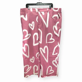 Core Stretch Daywear Pink Heart Pants Other Shein, Size 4x
